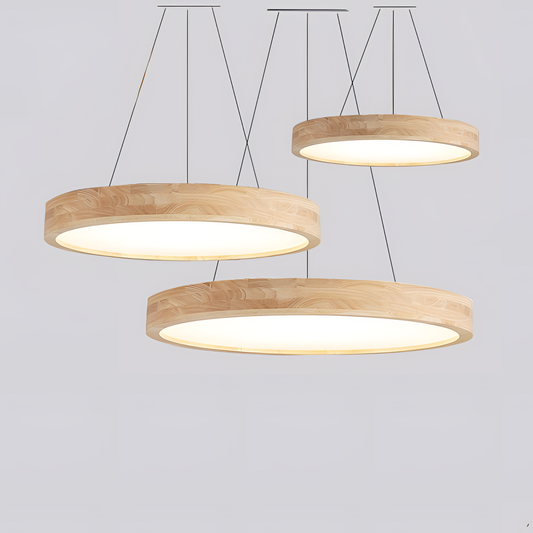 Modern Postmodern Wood Chandelier | Lighting | NordicAbode.com