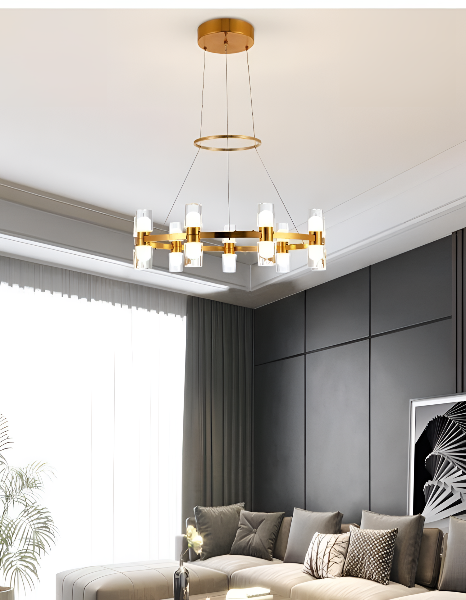 Rom Zinc Alloy LED Chandelier | Lighting | NordicAbode.com