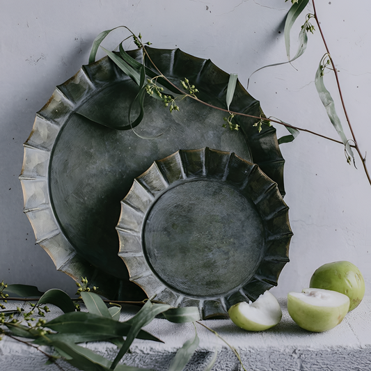 Retro Craft Round Tray | Trays | NordicAbode.com