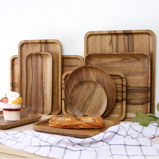 Natural Eco-Friendly Zebra Wood Tray | Serveware | NordicAbode.com