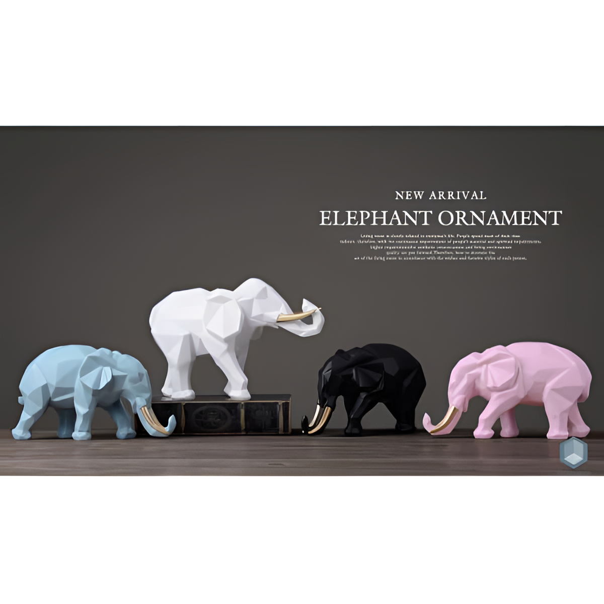 Elephant Lucky Elephant Figurines | Figurines | NordicAbode.com