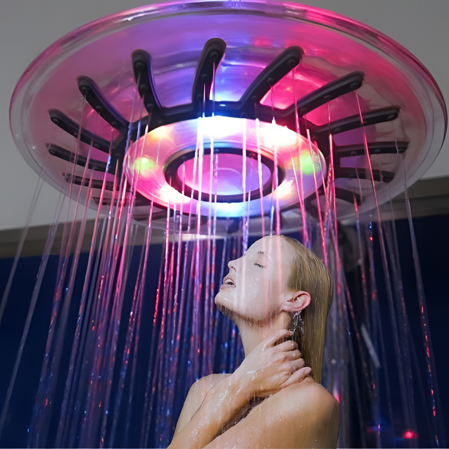 Aliena Color-Changing LED Shower Head | Bathroom | NordicAbode.com