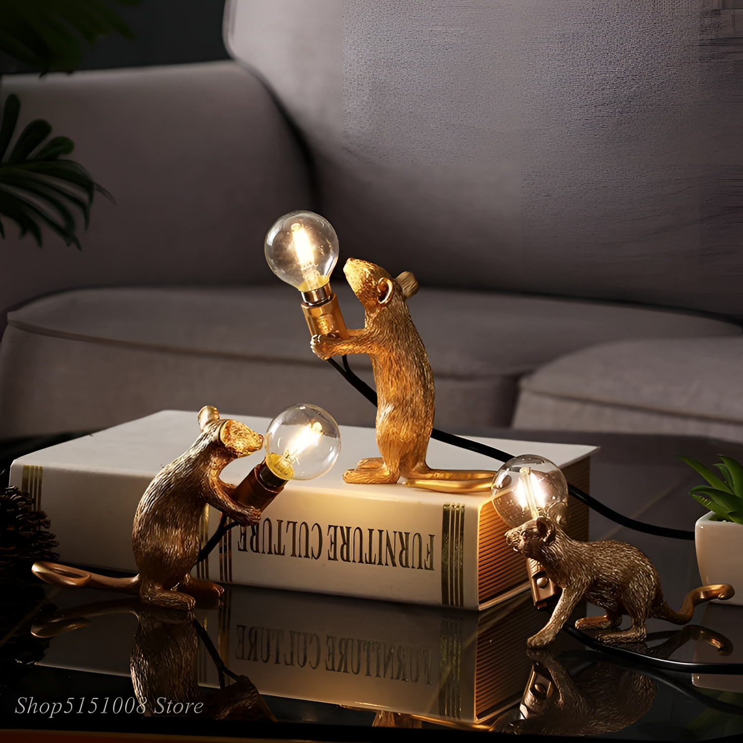 Whimsical Mouse Table Lamp | Lighting | NordicAbode.com