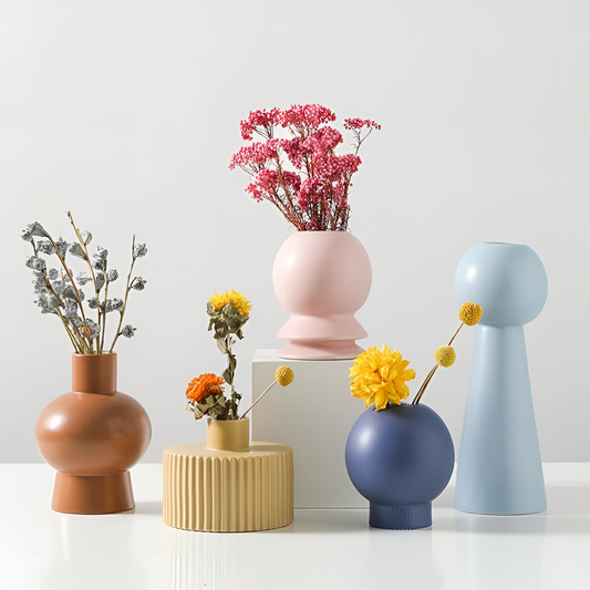 Spherical Modern Ceramic Planter Decor | Planters | NordicAbode.com