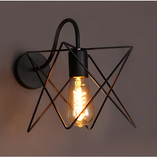 Aseda Black Iron Wall Sconce | Lighting | NordicAbode.com