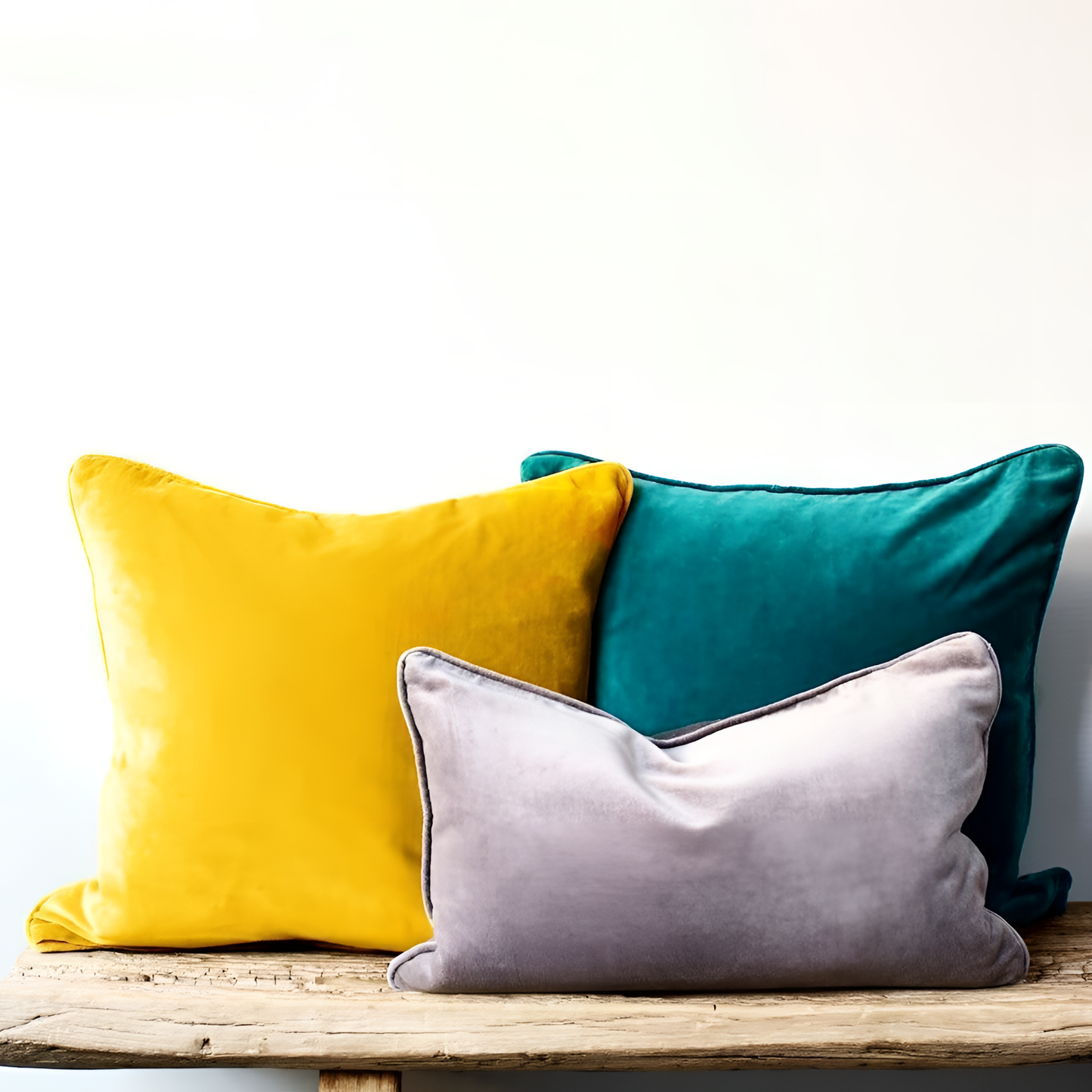 Thick Velvet Cushion Cover - Plain Knitted | Cushions | NordicAbode.com