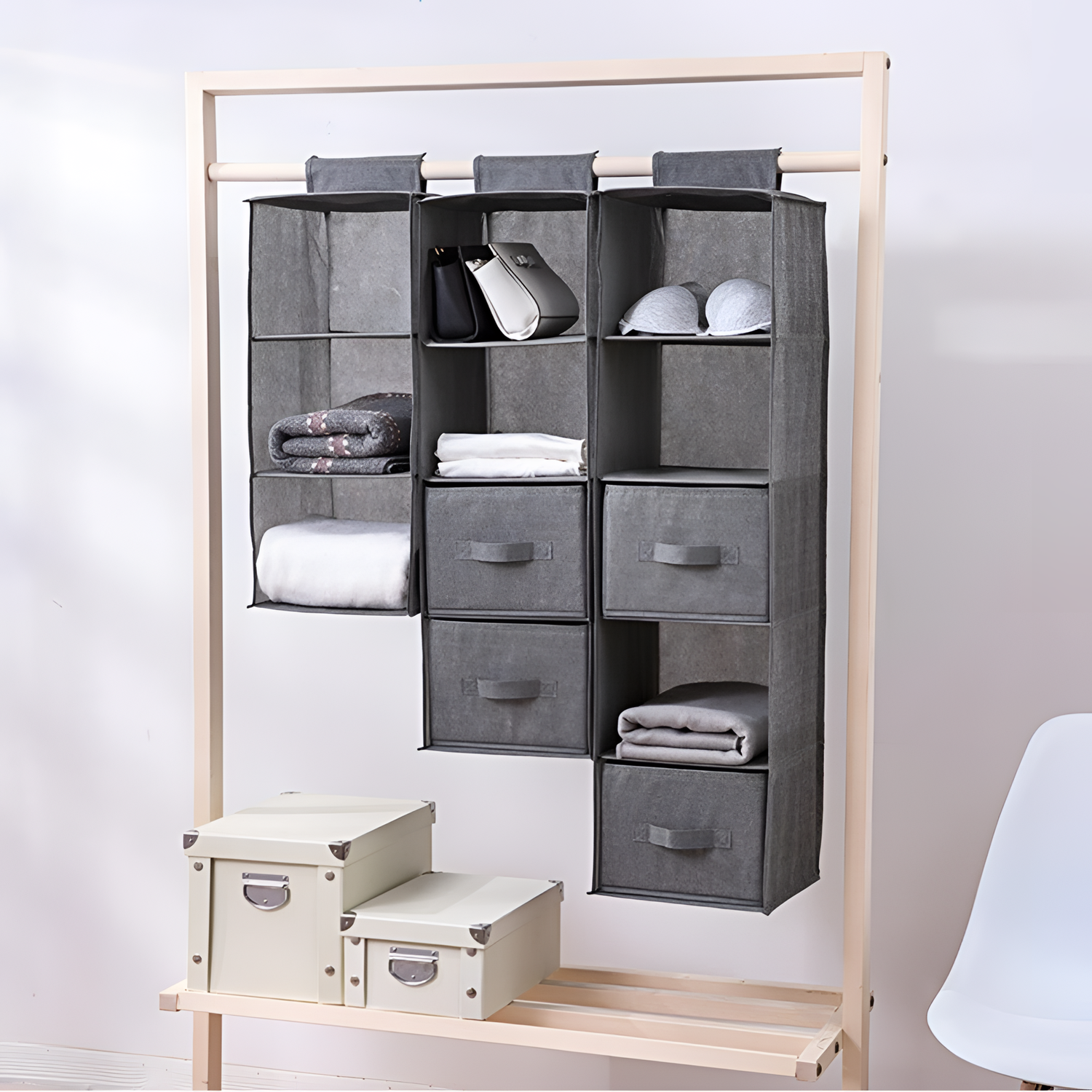 The Nordvian Closet Organizer System | Storage | NordicAbode.com