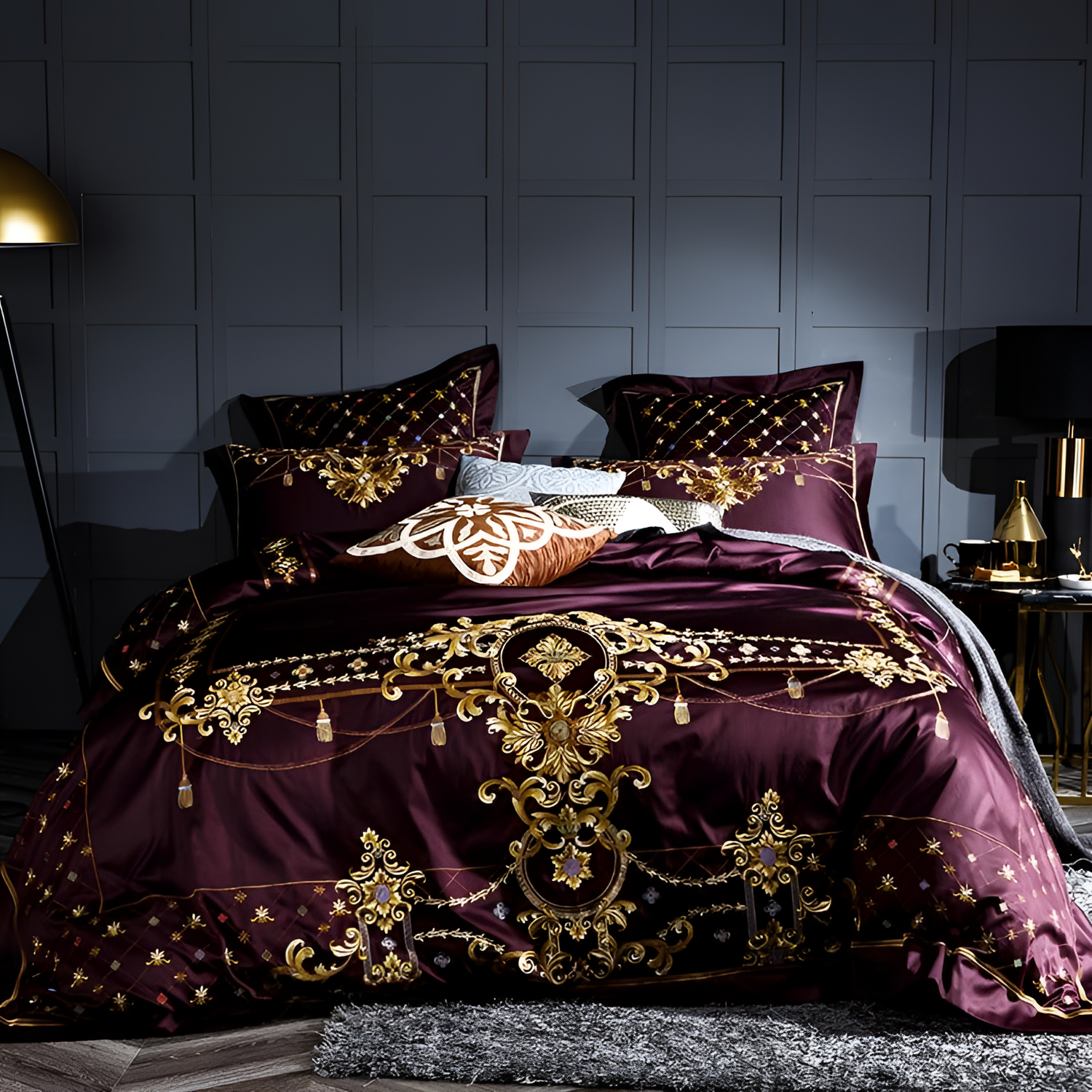 Egyptian Luxury Egyptian Cotton Duvet Set | Bedding | NordicAbode.com