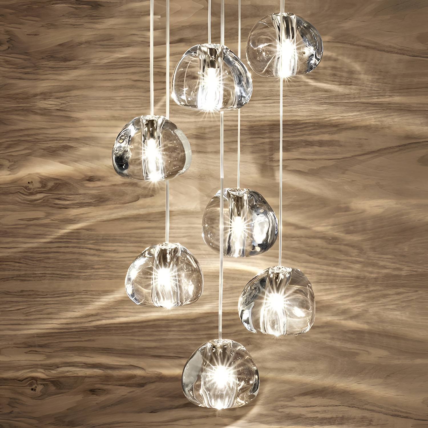 Crystal Chandelier for Staircase | Lighting | NordicAbode.com