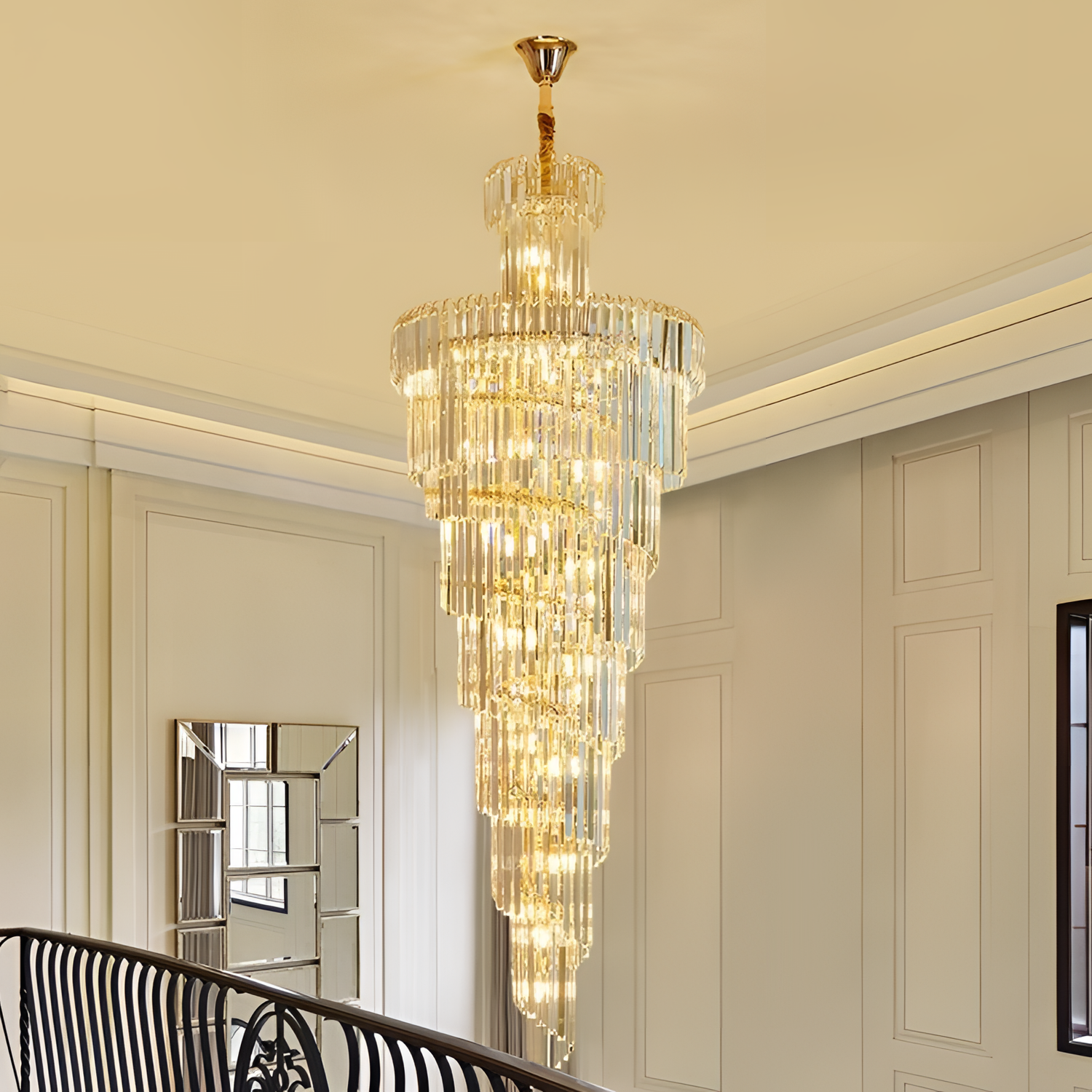 The Adjustable Crystal Chandelier | Lighting | NordicAbode.com