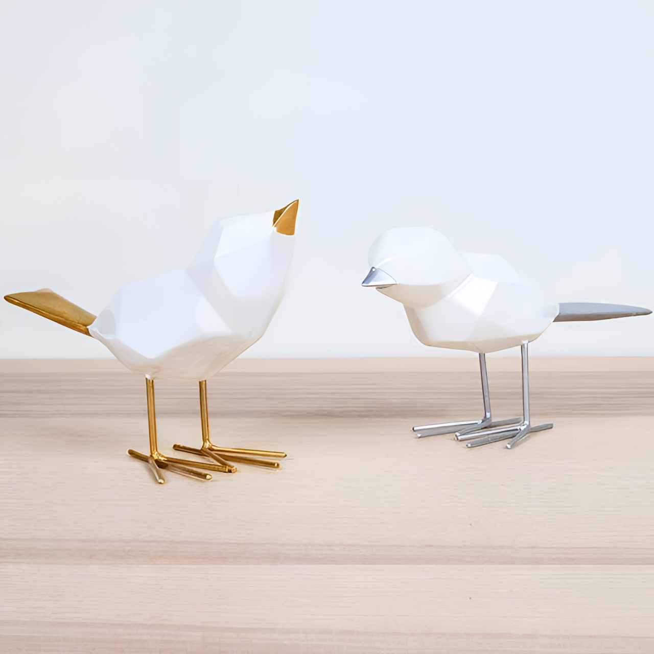 Resin Bird Resin Decor Figures | Nature Decor | NordicAbode.com