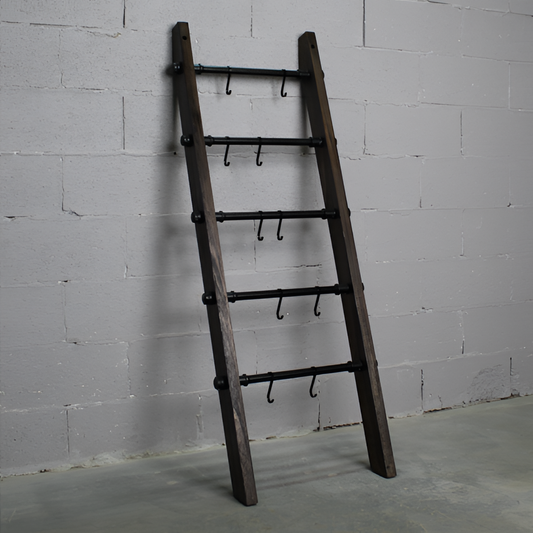 Williston Farmhouse Decorative Ladder Shelf | Shelving | NordicAbode.com