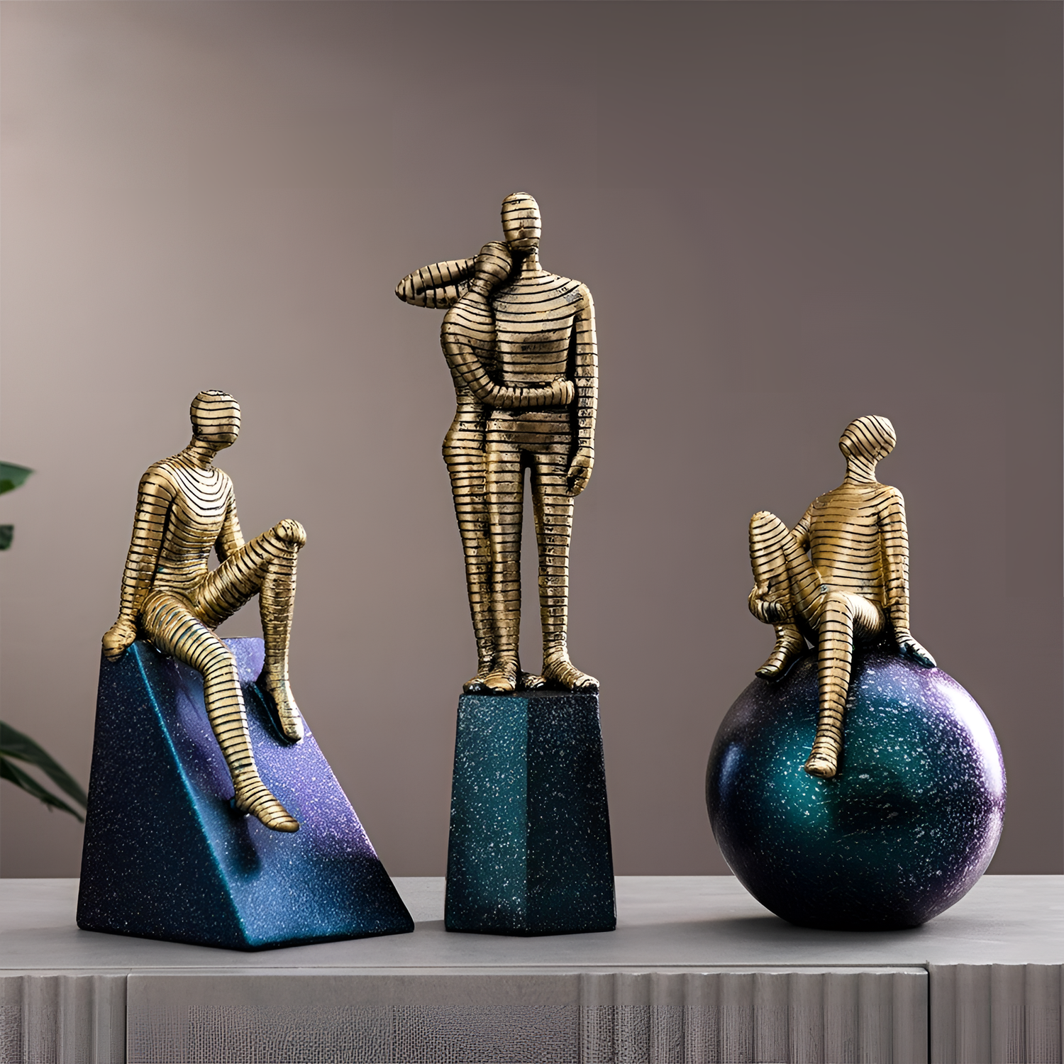 Fortune Resin Fortune Sculpture | Sculptures | NordicAbode.com