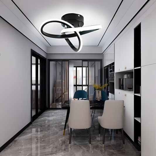 Modern 20-Inch LED Chandelier Ceiling Light | Lighting | NordicAbode.com