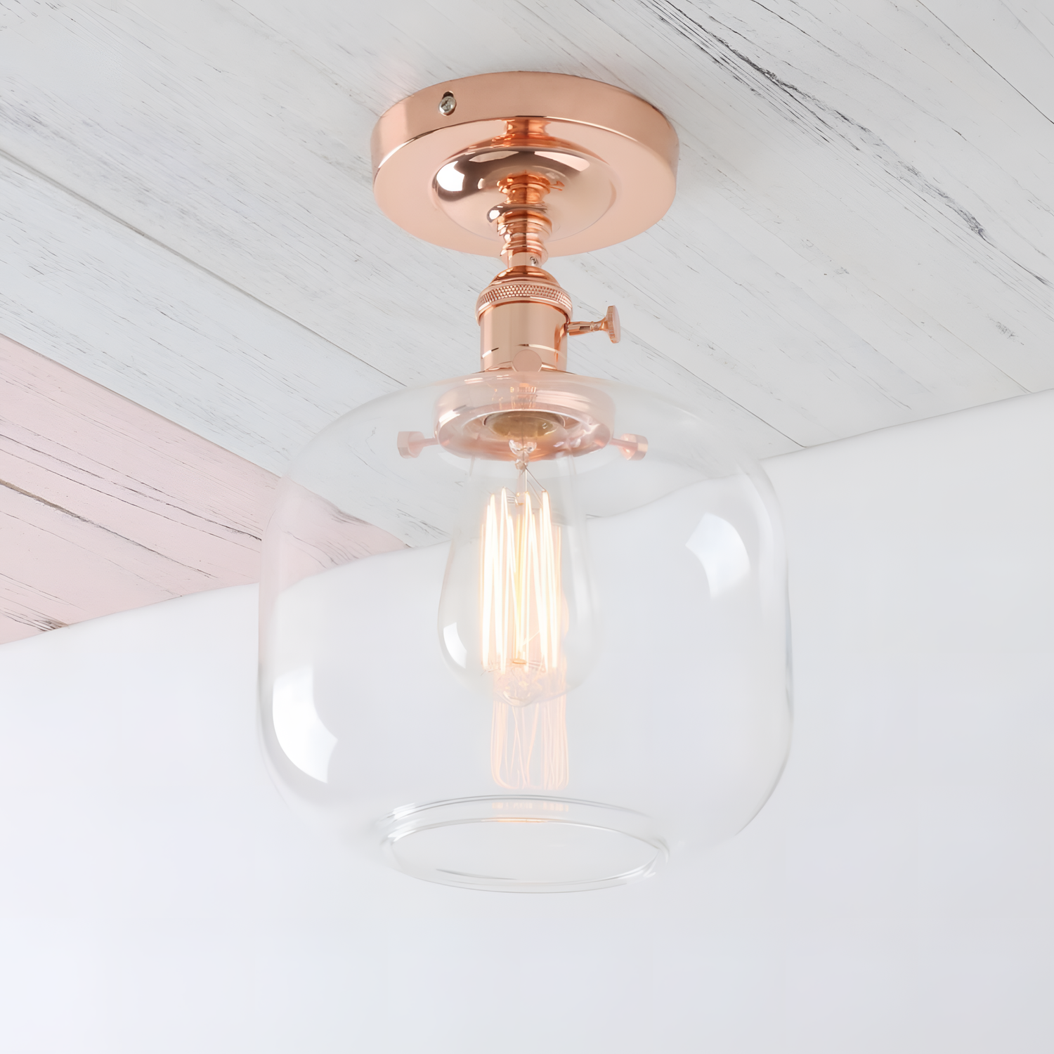 Vintage Modern Glass Ceiling Lamp | Lighting | NordicAbode.com