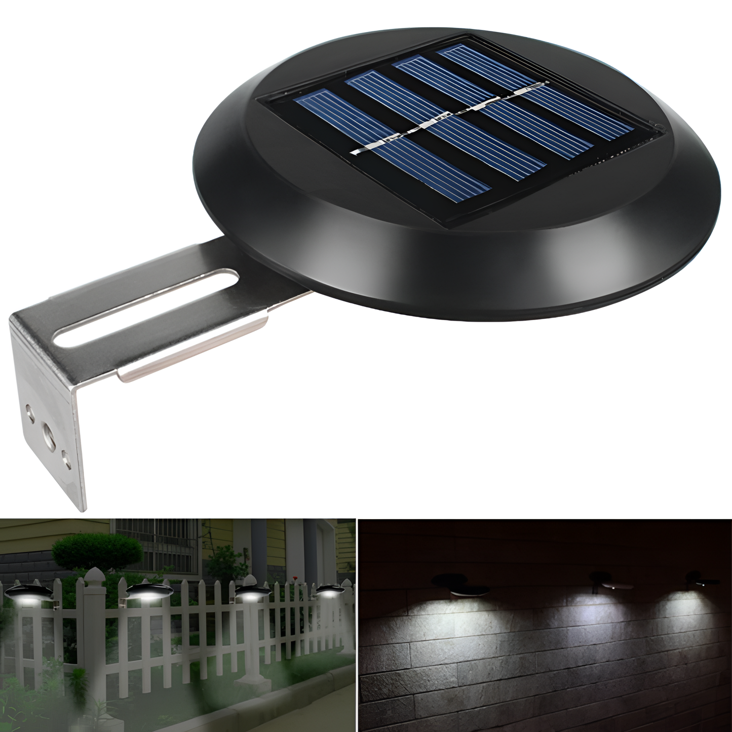 Malvin Solar Pathway LED Wall Lamp | Outdoor Lighting | NordicAbode.com