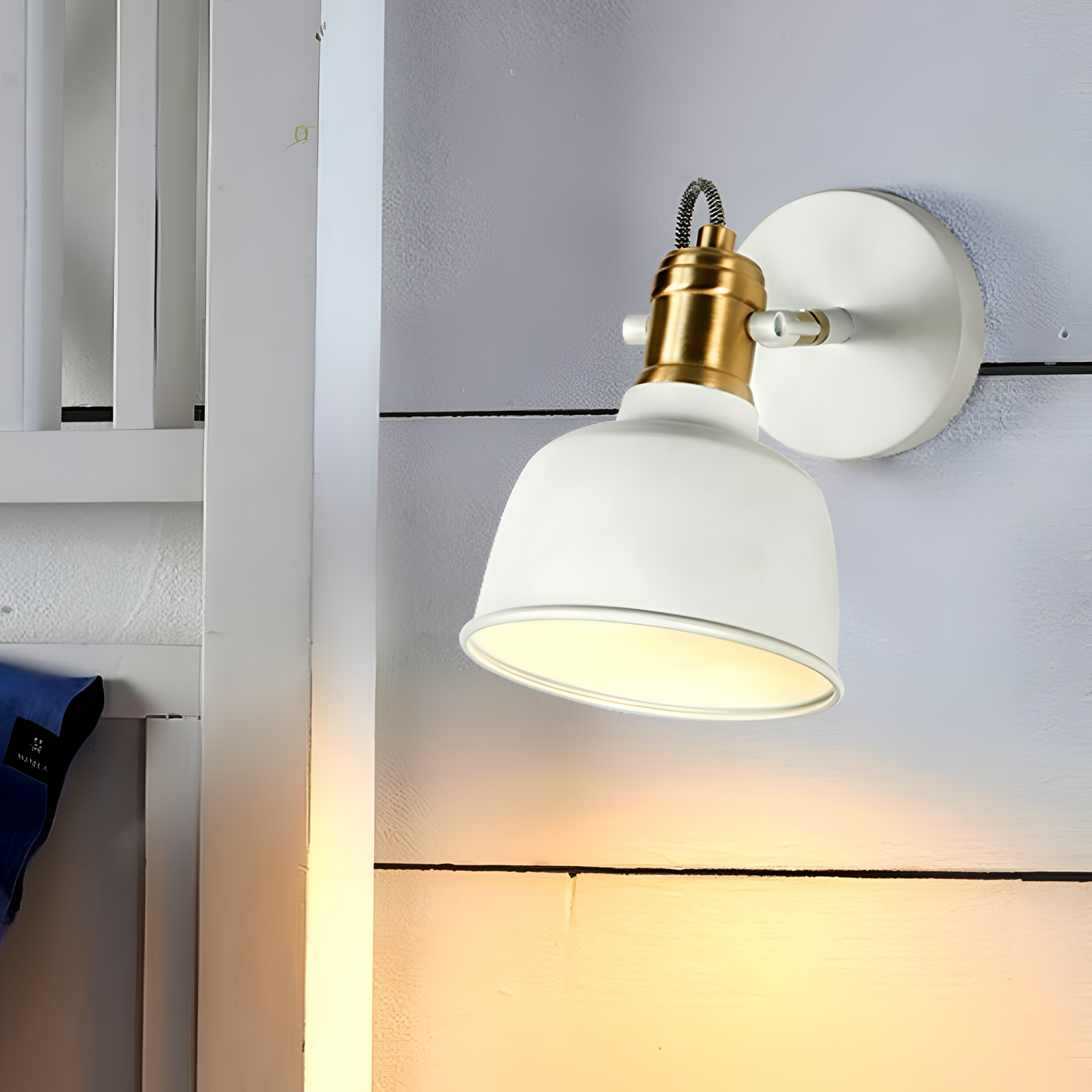 Bedside Modern Wall Lamp - Metal (E27) | Lighting | NordicAbode.com