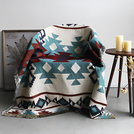 Bohemian Cotton Blanket | Blankets | NordicAbode.com