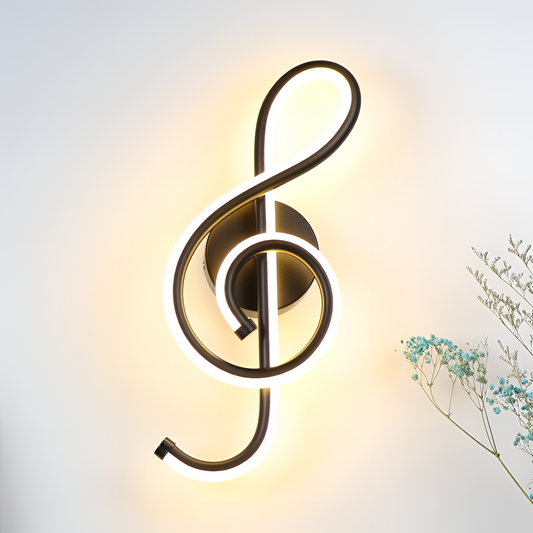 Led Music Note LED Wall Lamp | Lighting | NordicAbode.com