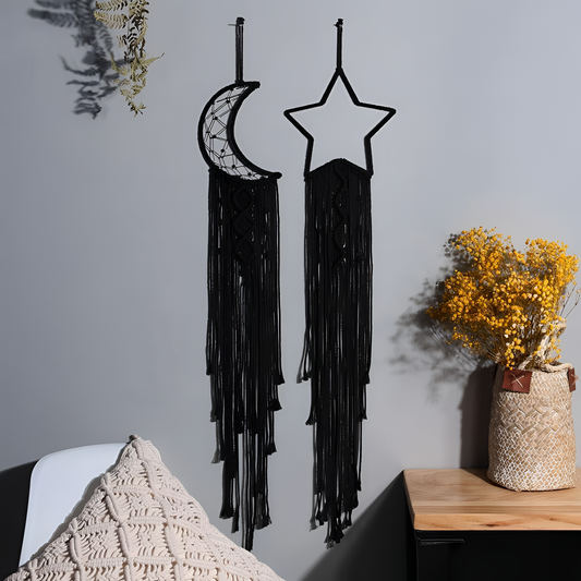 Onyx Boho Macramé Dreamcatcher | Wall Decor | NordicAbode.com