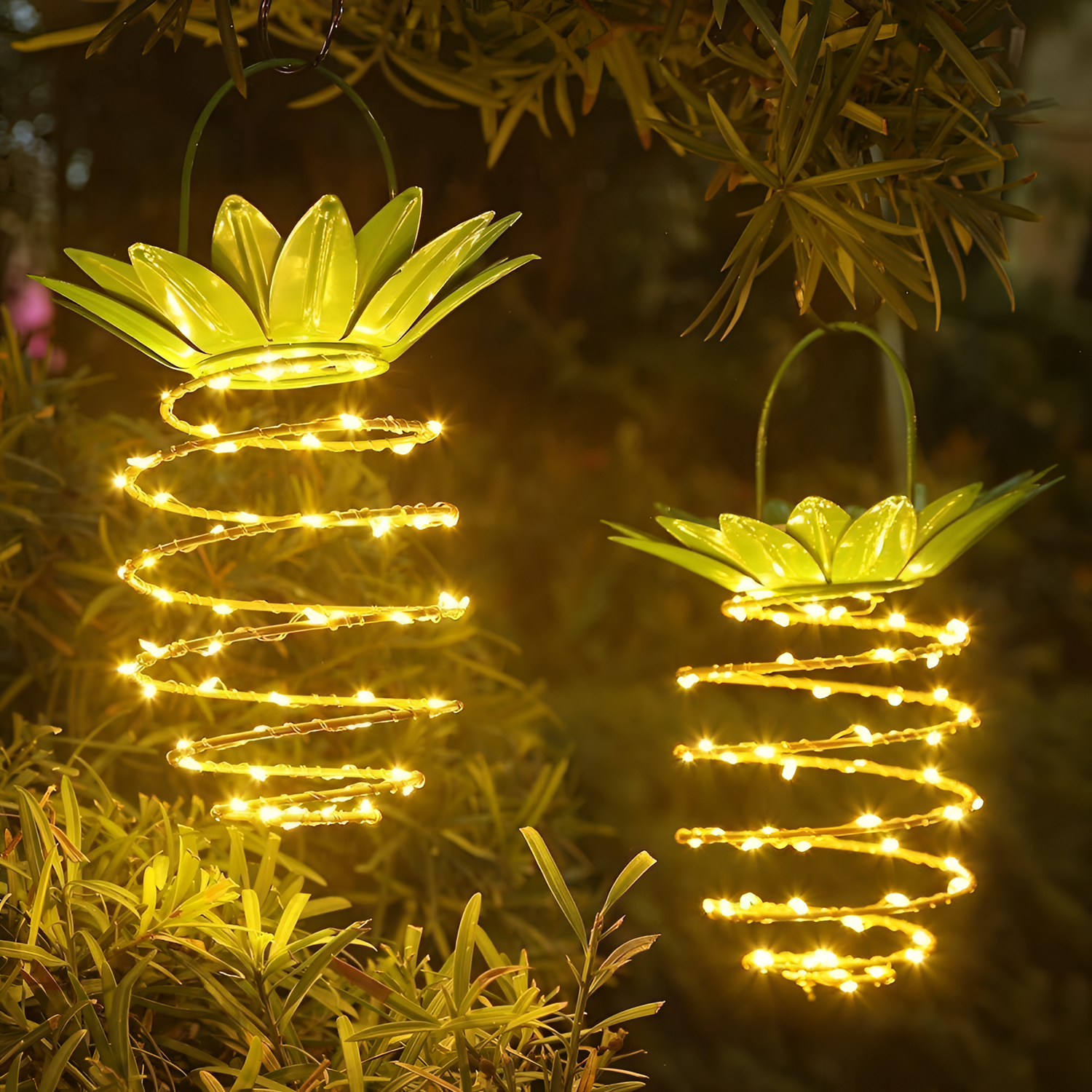 Solar Pineapple Garden Lamps | Outdoor Lighting | NordicAbode.com