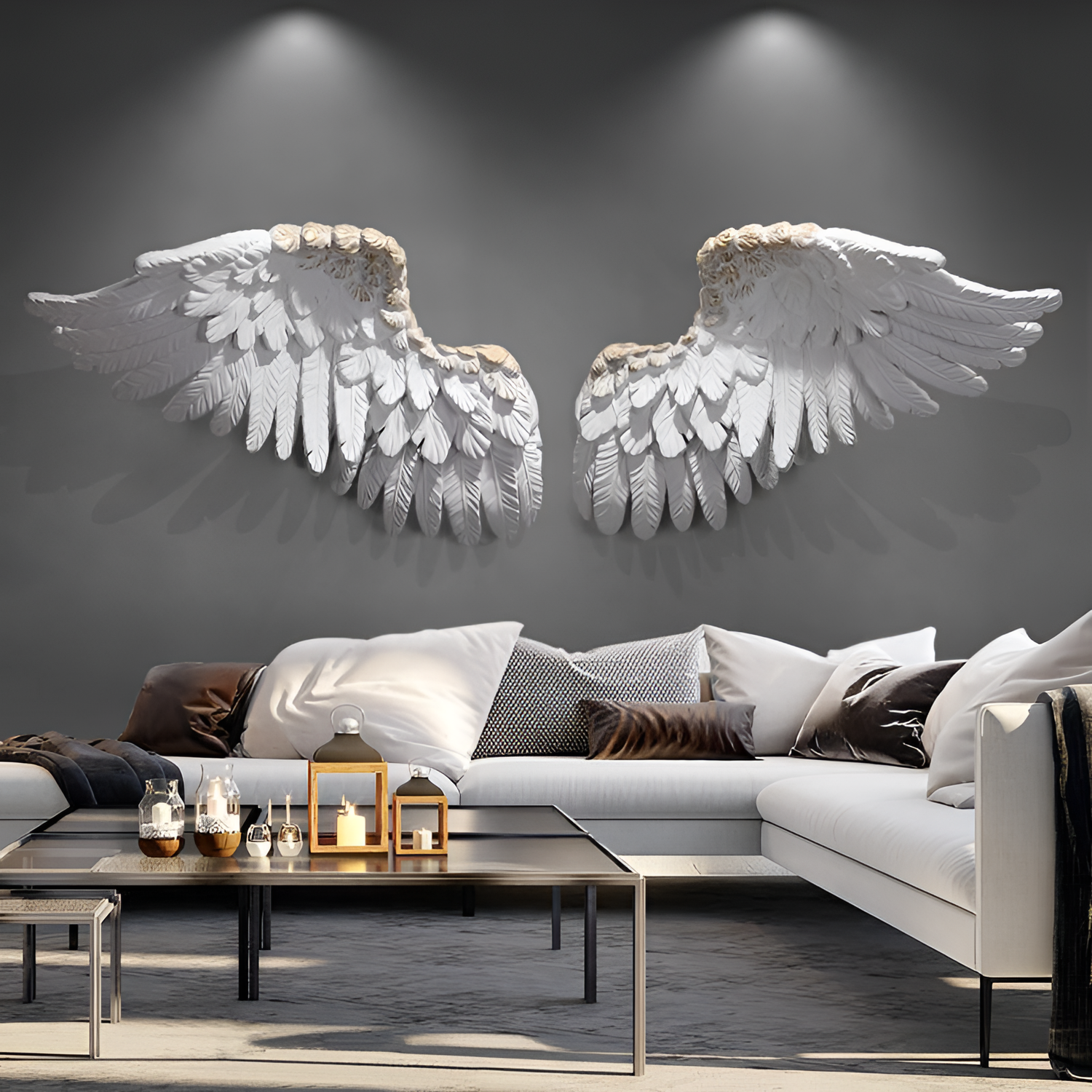 Angel Bold Angel Wings Wall Decor | Wall Decor | NordicAbode.com