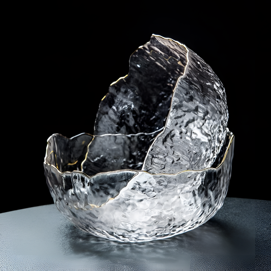 Glass Natural Glass Bowl | Decorative Bowls | NordicAbode.com