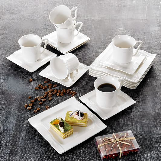 Mario 18-Piece Ceramic Tea Set | Tableware | NordicAbode.com