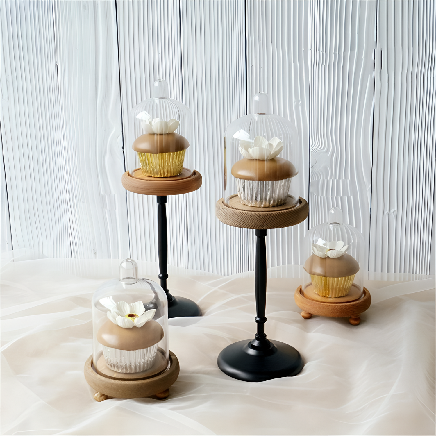 Wood Rustic Cupcake Stand | Serveware | NordicAbode.com