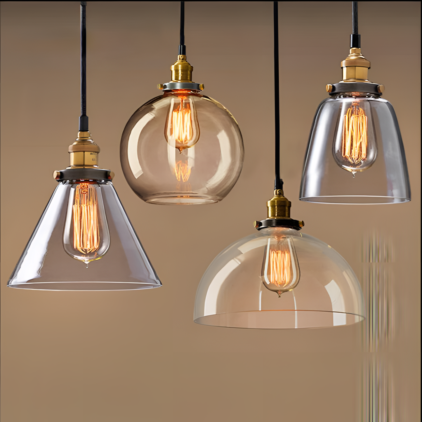 Gala Plated Glass Pendant Light | Lighting | NordicAbode.com