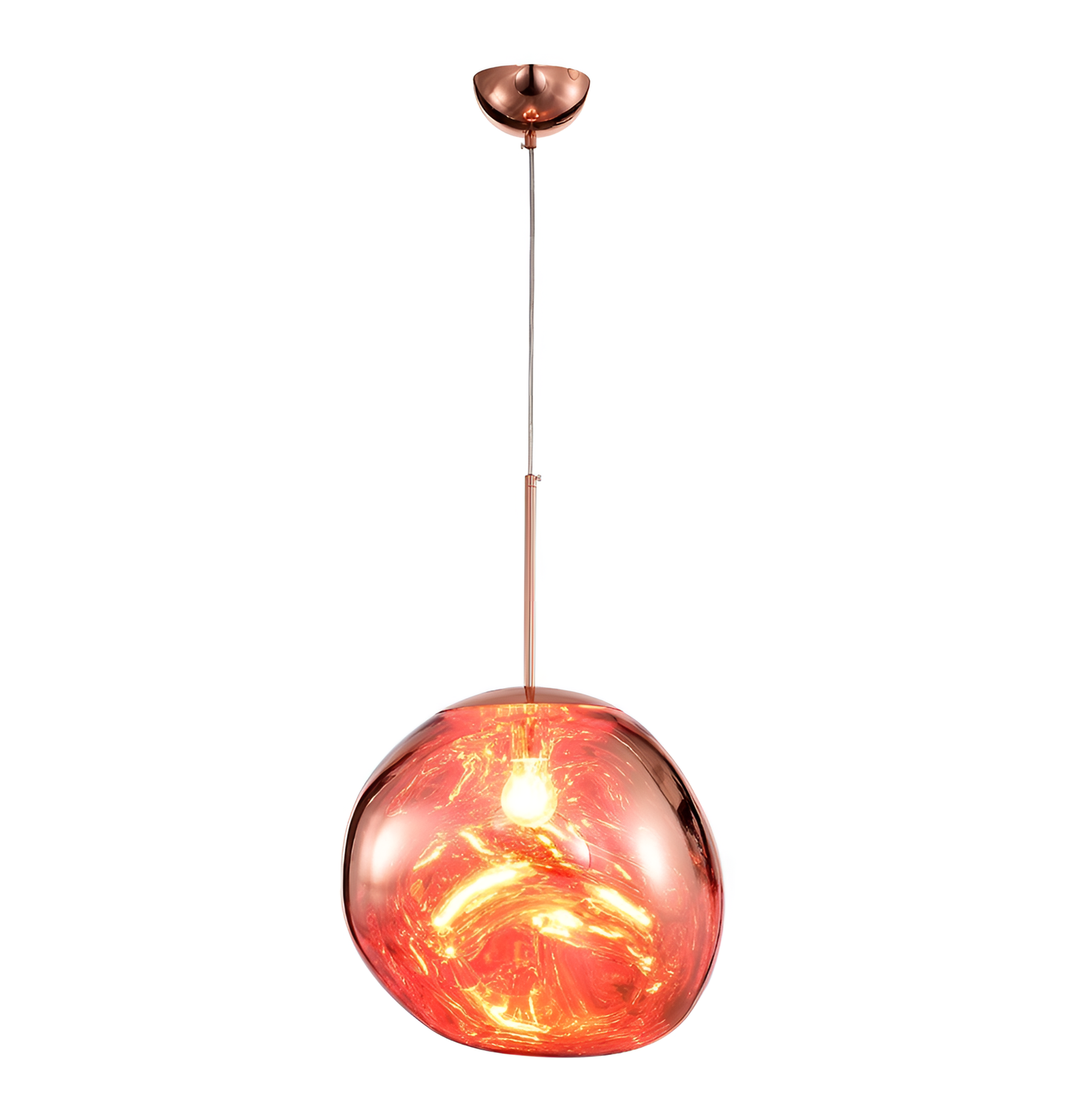 Matilda Copper Lava Pendant Lamp | Lighting | NordicAbode.com