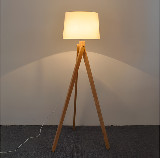 Wind Bamboo Wood Floor Lamp | Lighting | NordicAbode.com