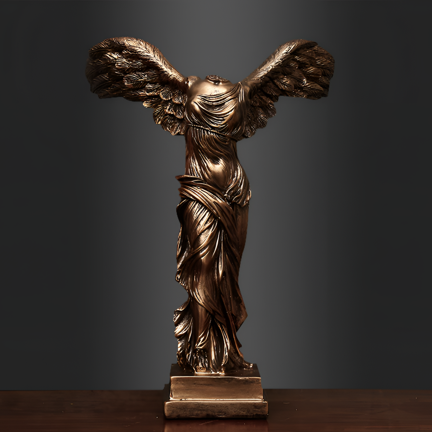 Goddess Victory Goddess Sculpture - Artisan-Crafted Resin | Sculptures | NordicAbode.com