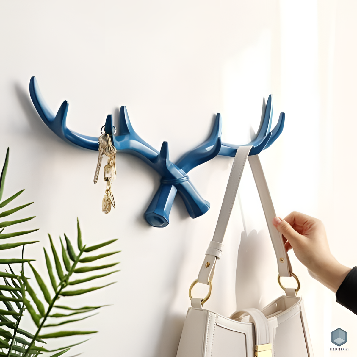 Antler Resin Deer Antler Hook Rails | Hooks | NordicAbode.com