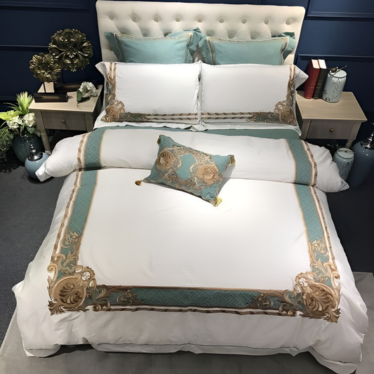 Polazzo Luxury Egyptian Cotton Duvet Set | Bedding | NordicAbode.com