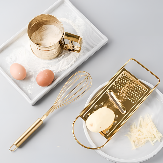 Golden Baking Pastry Tools | Kitchen | NordicAbode.com