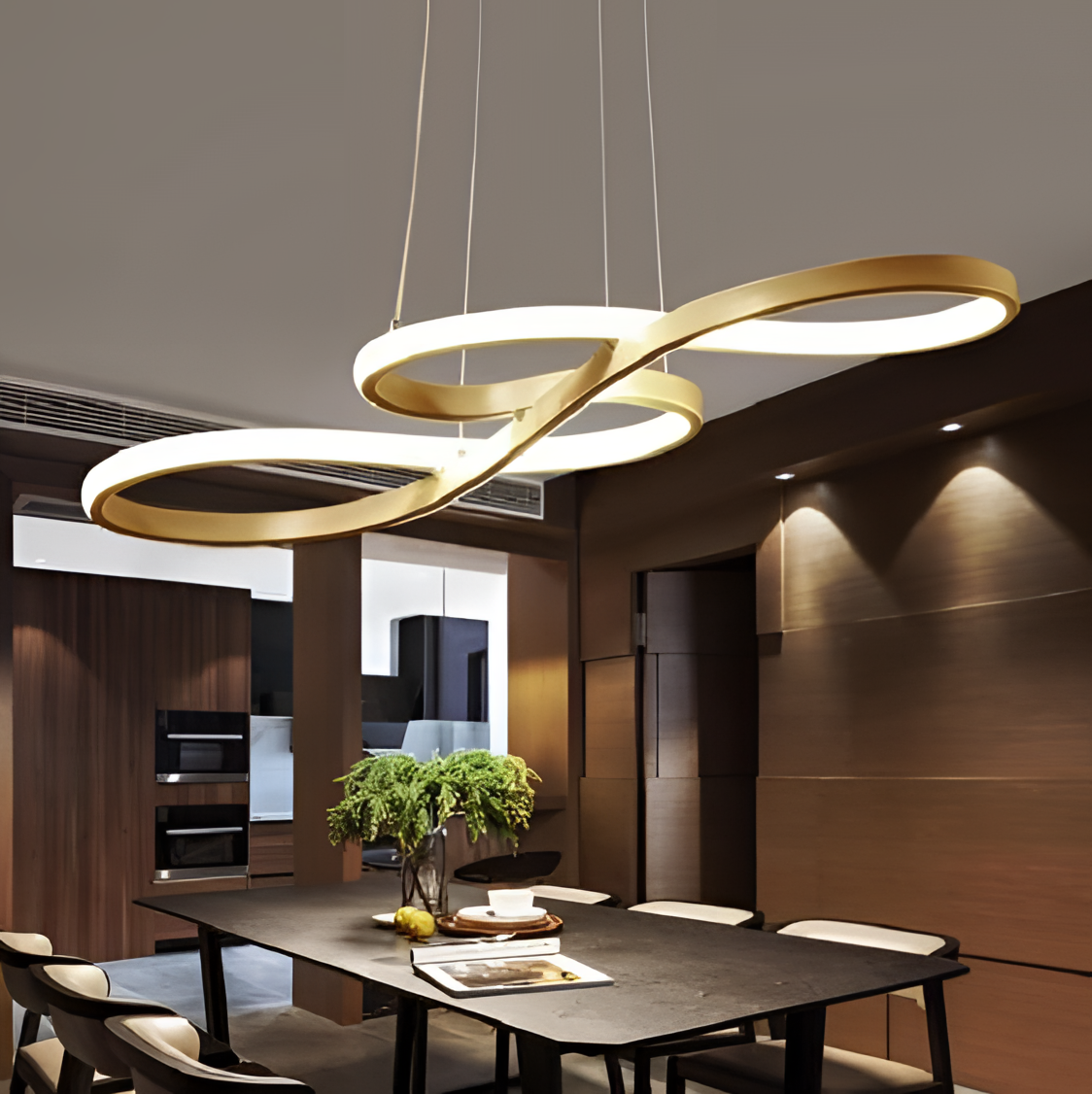 Maeve Infinity LED Chandelier - Modern Style | Lighting | NordicAbode.com