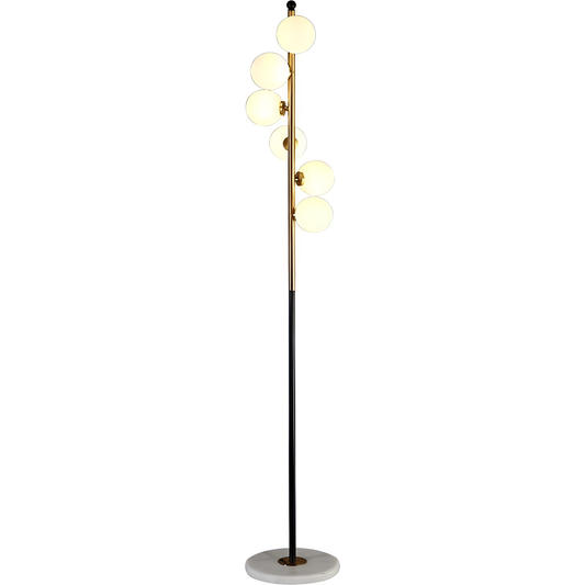 Hena Modern Glass Floor Lamp | Lighting | NordicAbode.com