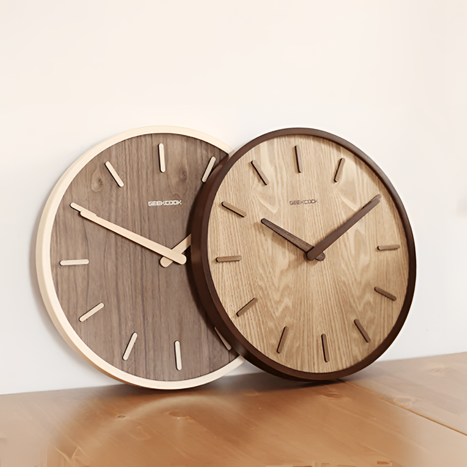 Heartwood Silent Heartwood Wall Clock | Wall Clocks | NordicAbode.com