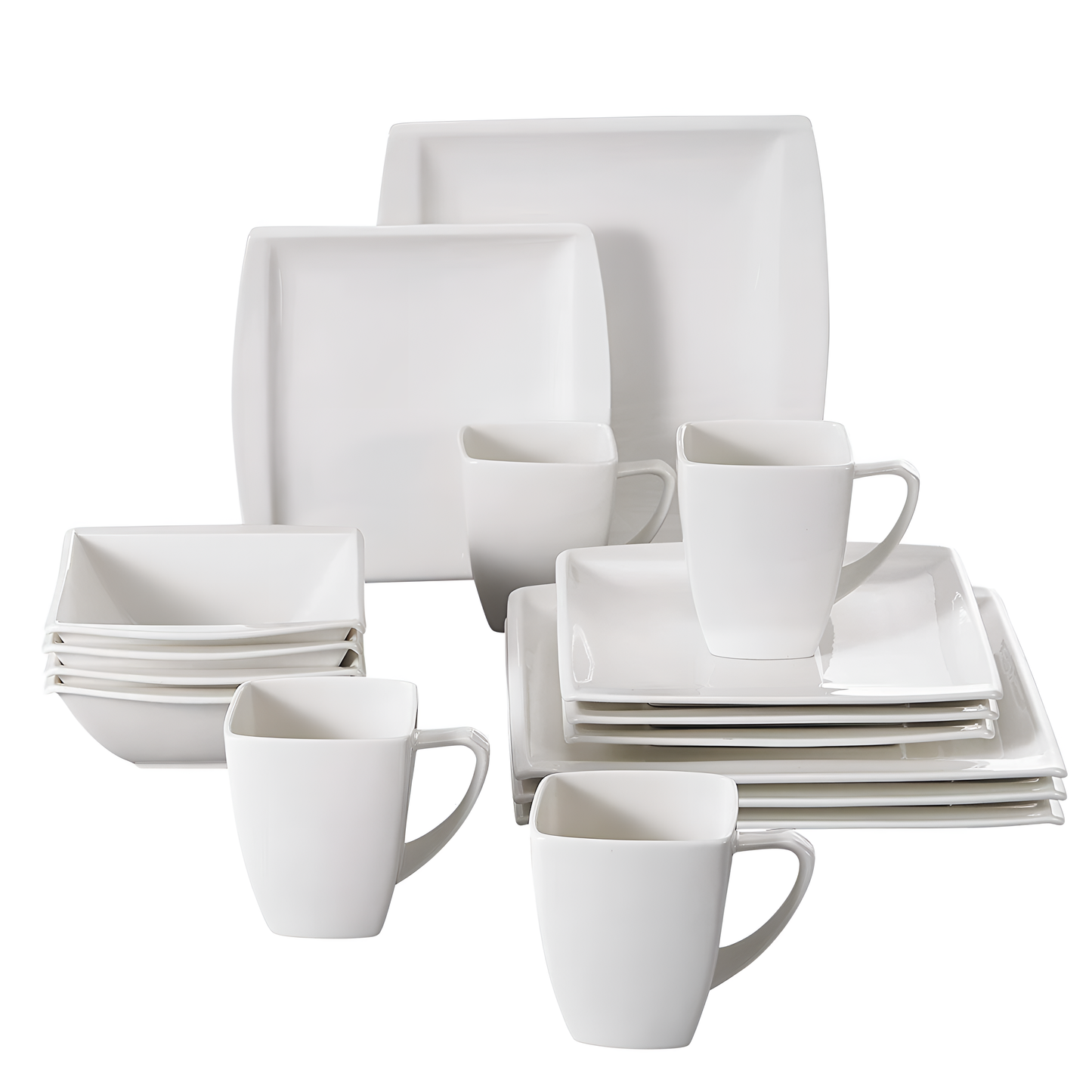 Blance 16-Piece Ceramic Dinner Set - Blance | Tableware | NordicAbode.com