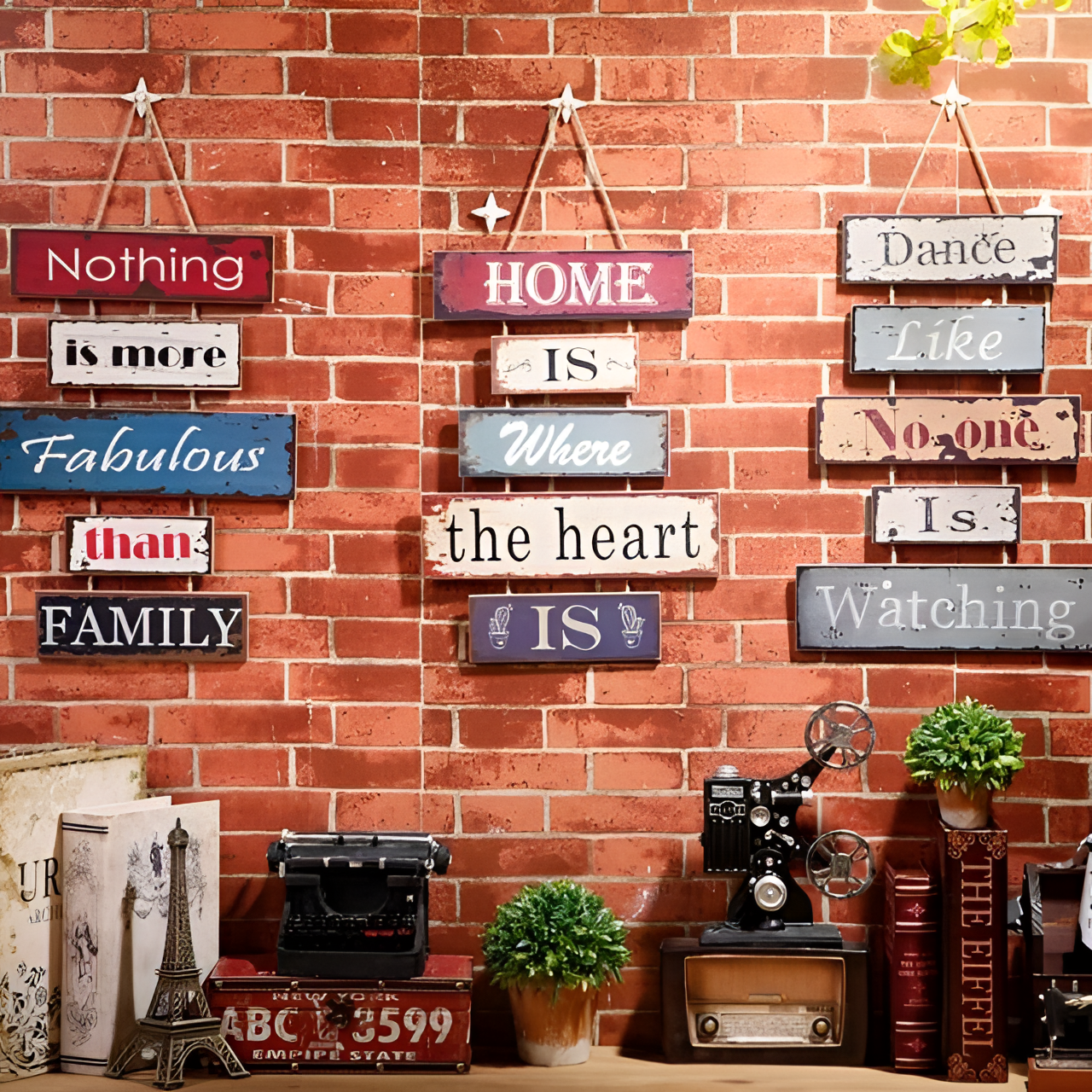 Iyabo Inspirational Wooden Wall Sayings | Wall Art | NordicAbode.com