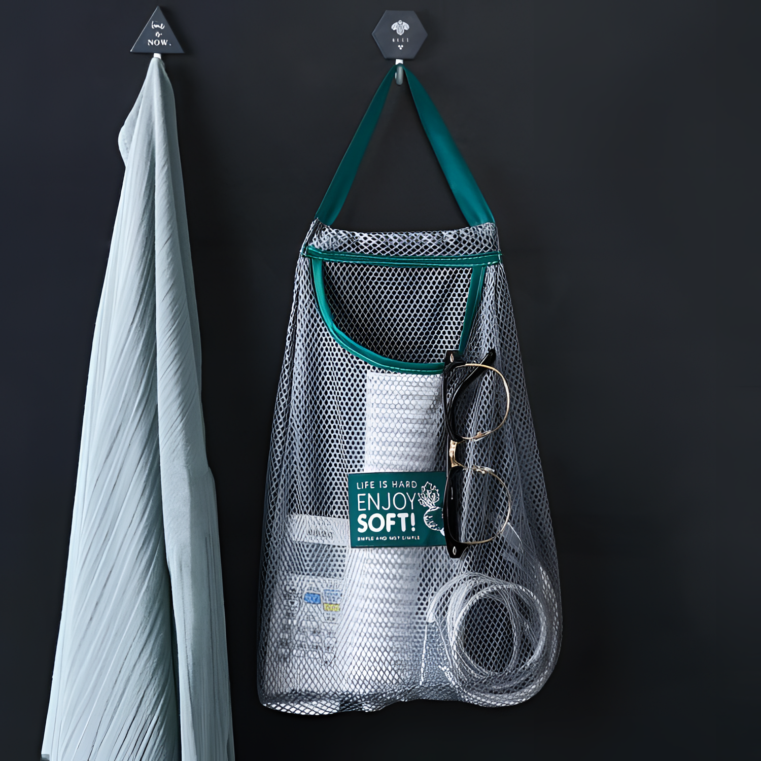 Green Eco-Friendly Reusable Mesh Bag | Organizers | NordicAbode.com