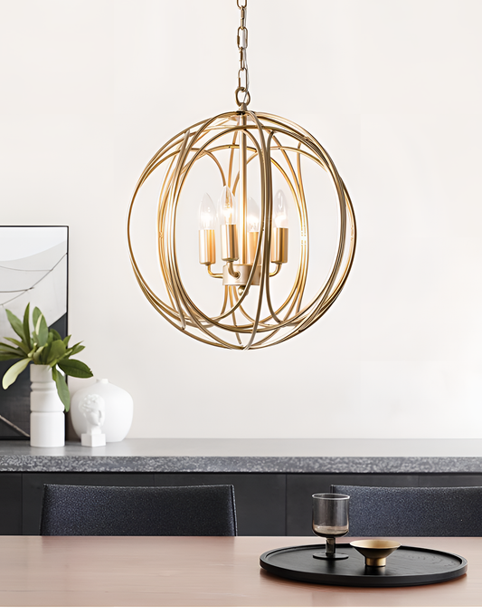 Arbor Modern Hanging Cage Lamp | Lighting | NordicAbode.com