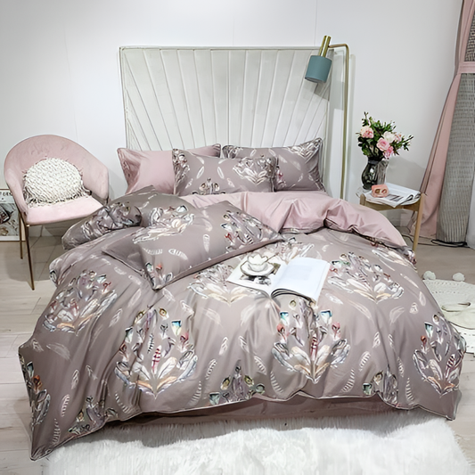 Feather Luxurious Feather Duvet Cover Set | Bedding | NordicAbode.com