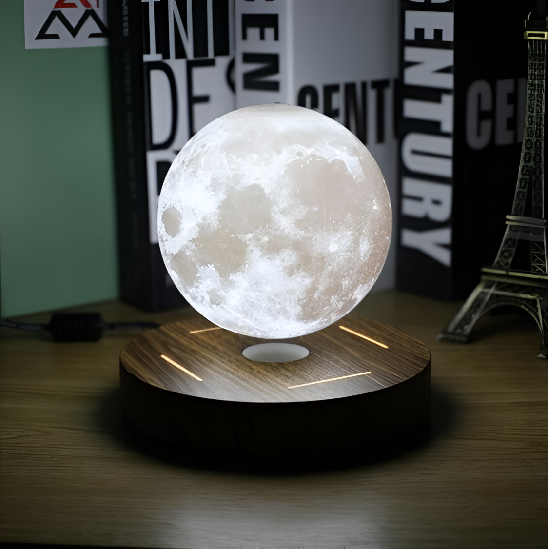 Mesmerizing Levitating Moon Lamp - Magical Glow | Lighting | NordicAbode.com