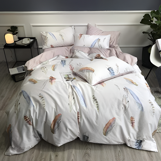 Feathers Heavenly Feathers Duvet Cover Set | Bedding | NordicAbode.com