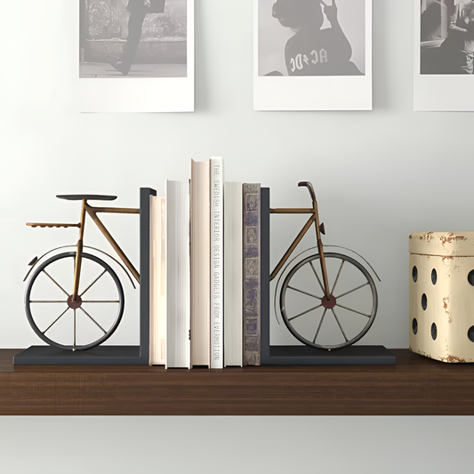 Bicycle Vintage Bicycle Bookends | Bookends | NordicAbode.com