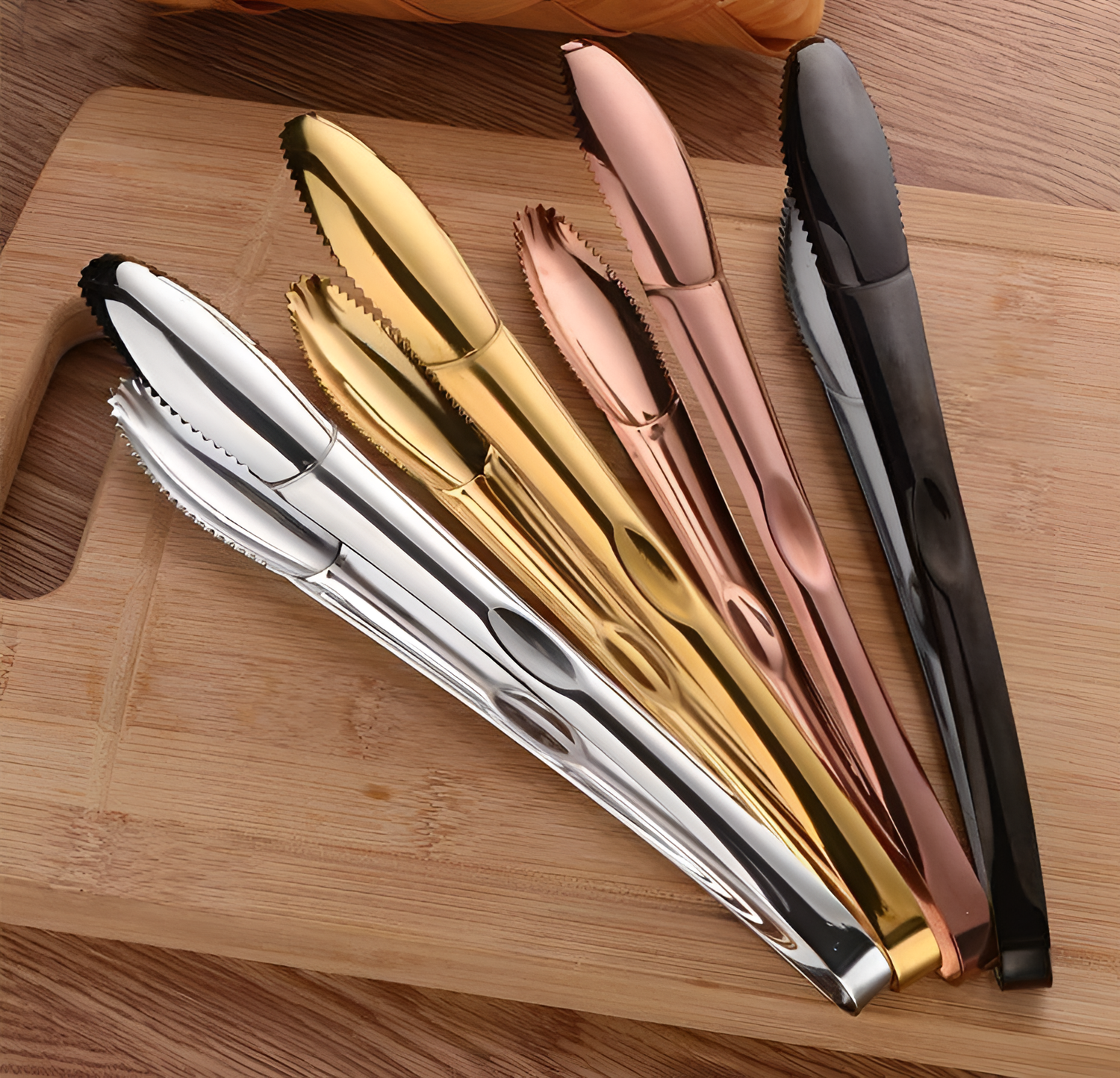 Toronto Luxury Stainless Steel Tongs | Kitchen Tools | NordicAbode.com