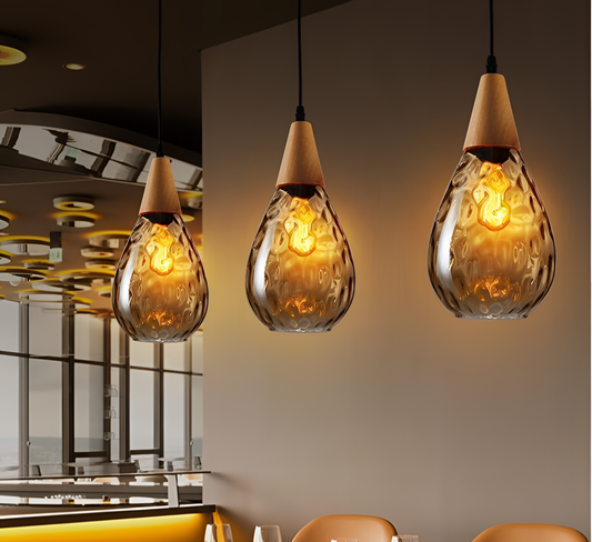 Sergia Nordic Glass Pendant Lamp | Lighting | NordicAbode.com