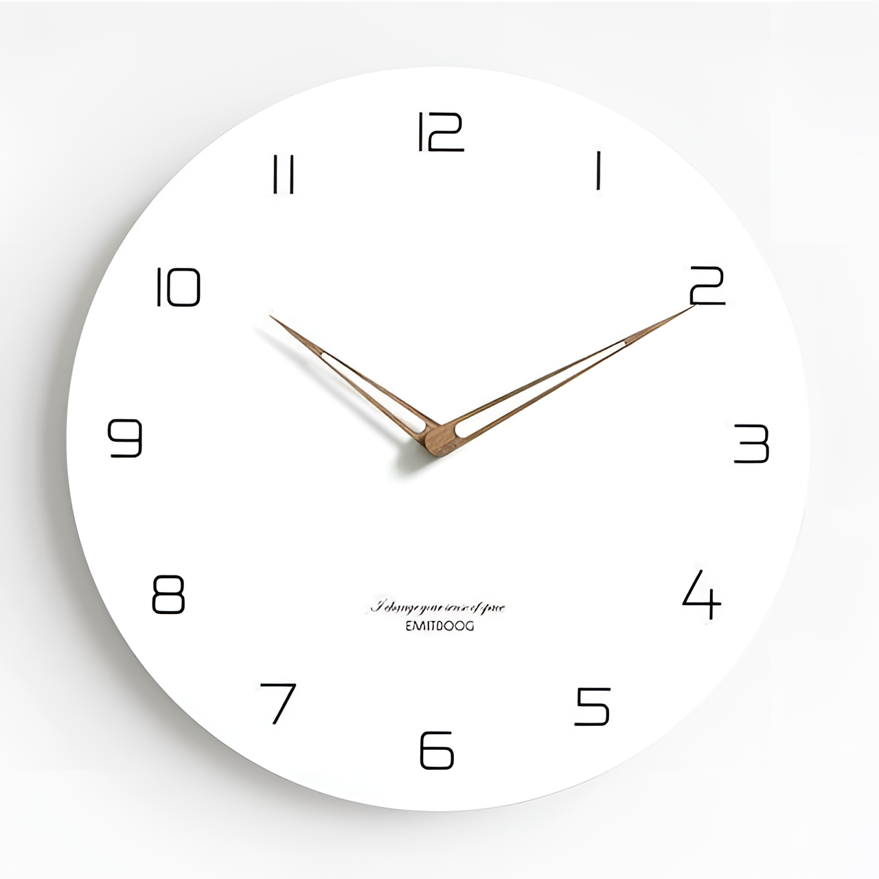 Elestren Minimalist Bamboo Clock | Clocks | NordicAbode.com